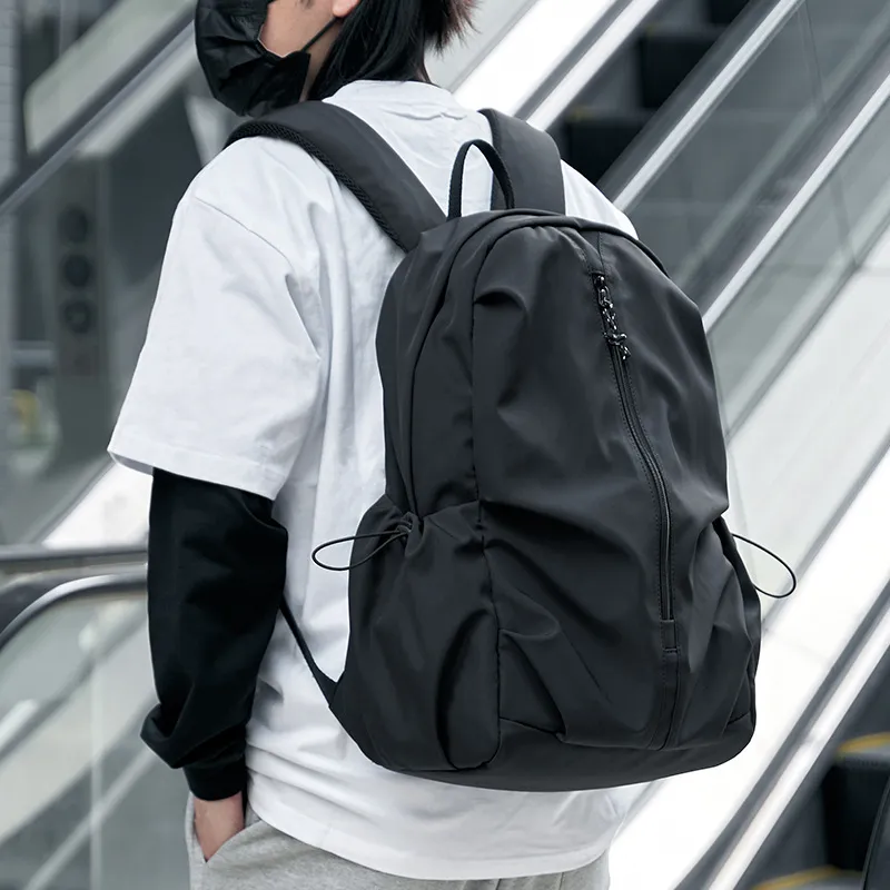 VIHUS Oxford Backpacks Backpack Regular Men's Black-3