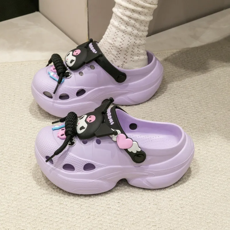 SHAJI Summer Cartoon Cute Platform Home Indoor Slip Resistant EVA Closed Toe Slippers For Women's-14