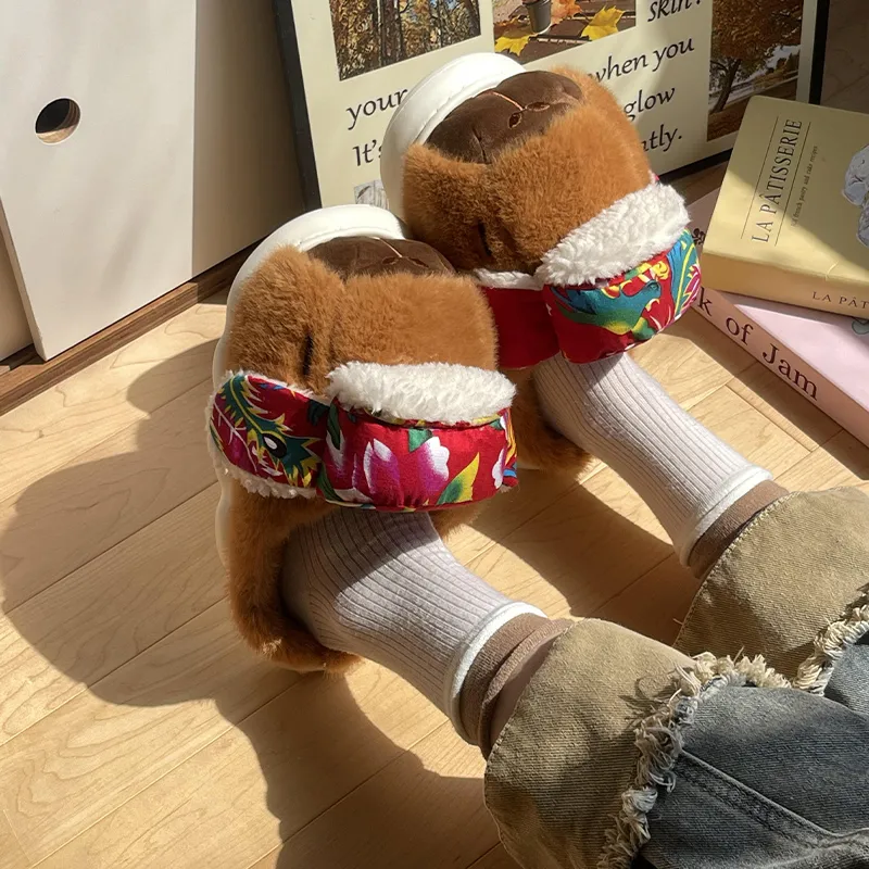 SHAJI Slippers / Home Slippers-14