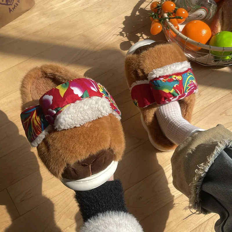 SHAJI Slippers / Home Slippers-12