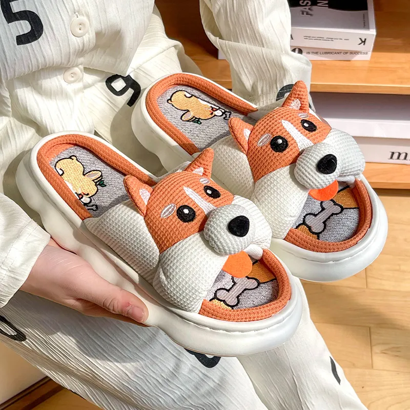 SHAJI Slippers / Home Slippers-11