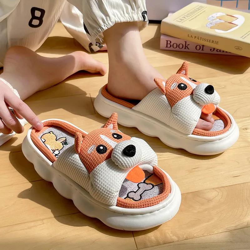 SHAJI Slippers / Home Slippers-10