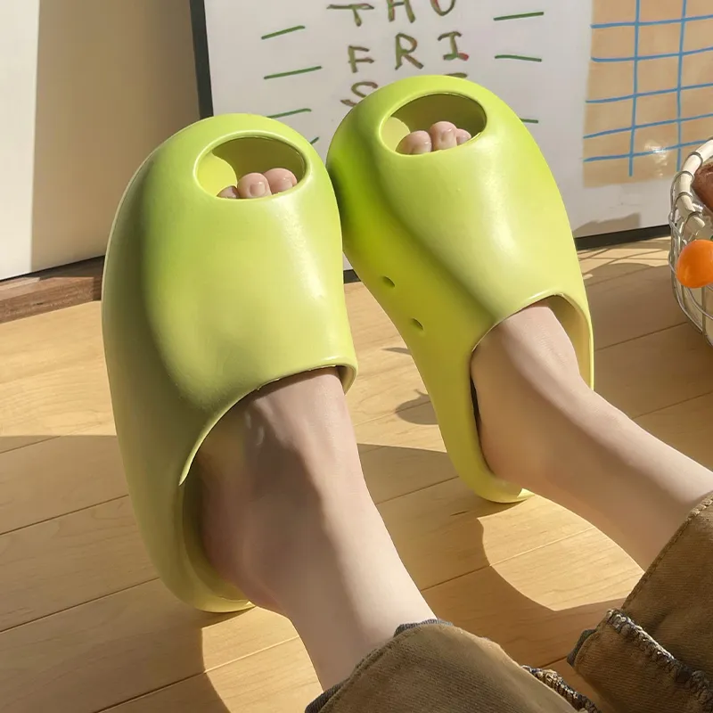 SHAJI Mango Slippers Fashionably Versatile Styling-13