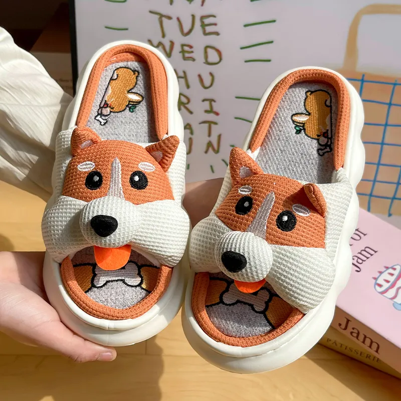 SHAJI Slippers / Home Slippers-8