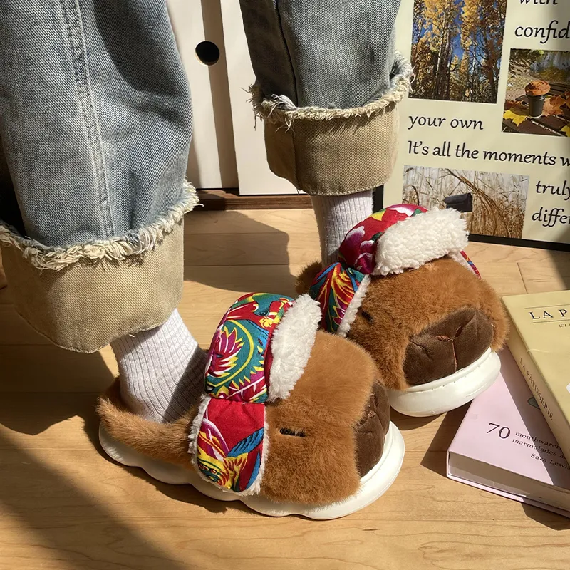 SHAJI Slippers / Home Slippers-11
