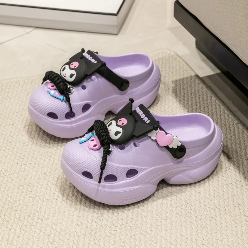 SHAJI Summer Cartoon Cute Platform Home Indoor Slip Resistant EVA Closed Toe Slippers For Women's-11