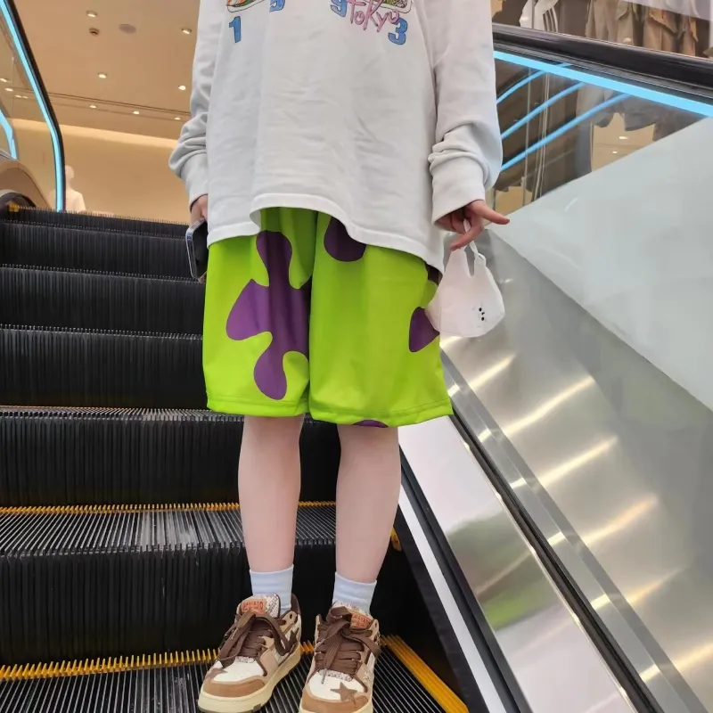 PAINT STAIN Casual Shorts Unisex-2