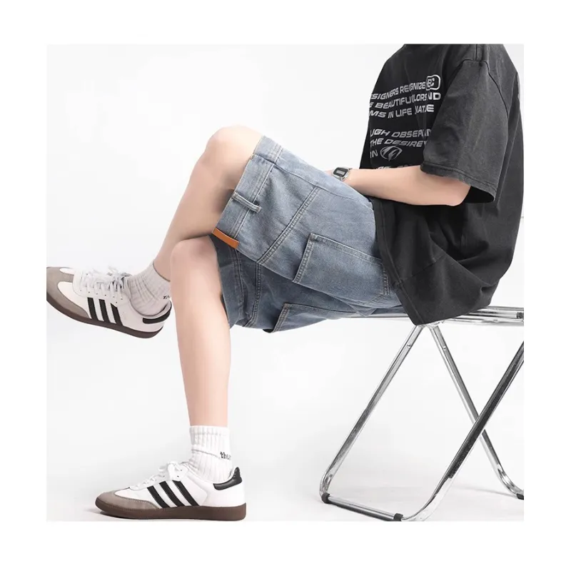PISYPOX Denim Shorts Unisex-2