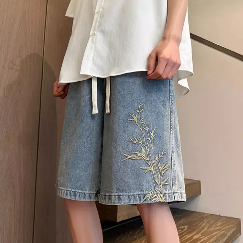 PISYPOX Denim Shorts Unisex-1