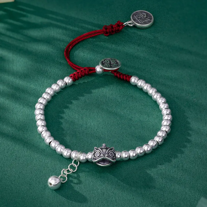 BEIJINGHUANGJIN S925 Silver Bracelets Unisex-3