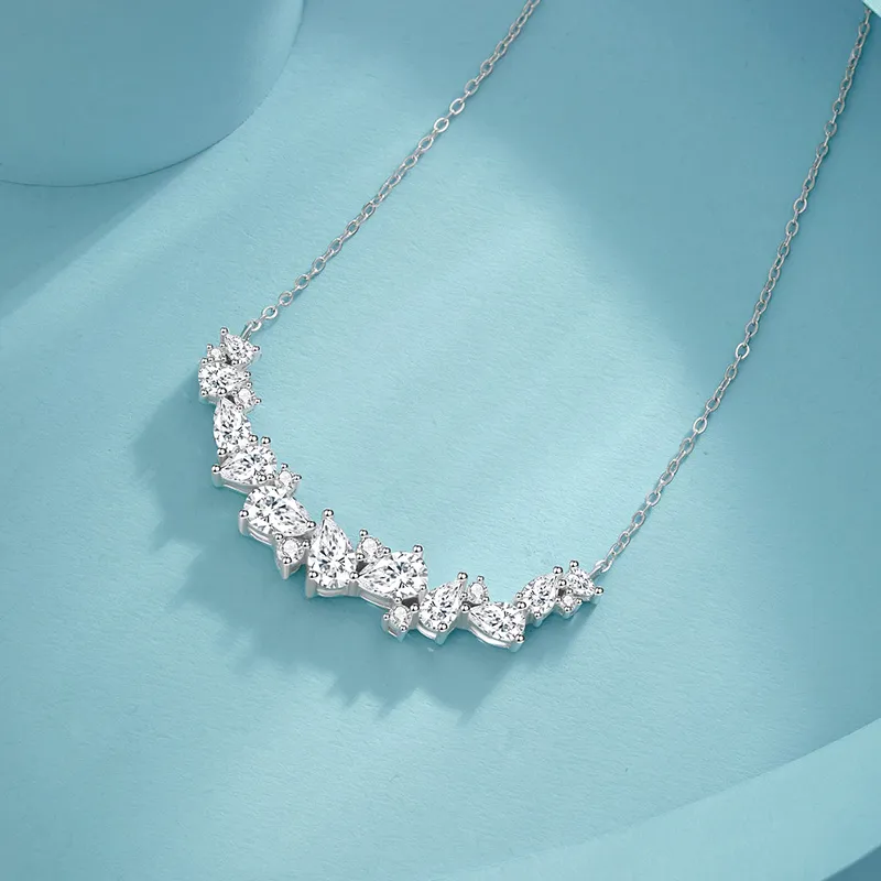 BEIJINGHUANGJIN S925 Necklaces Women's Silver-4