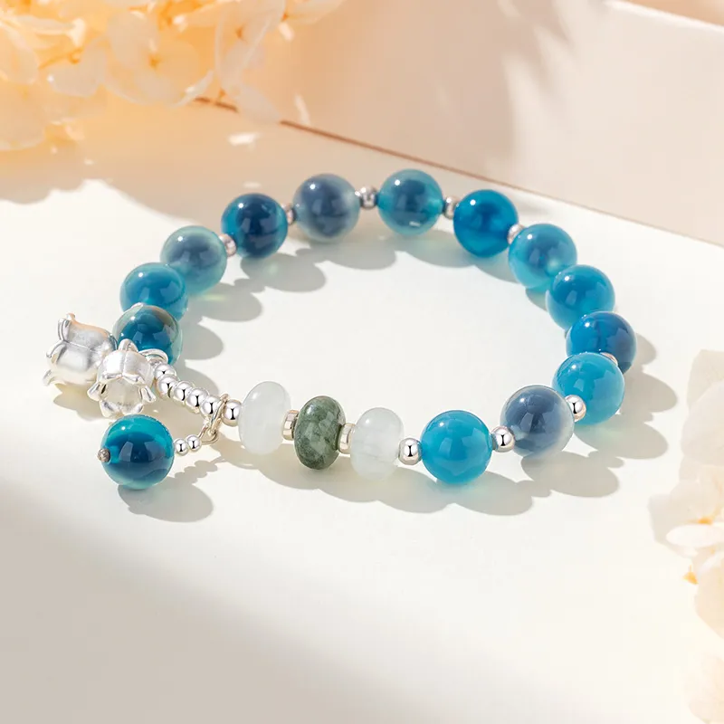 BEIJINGHUANGJIN Agate Bracelets Unisex-4