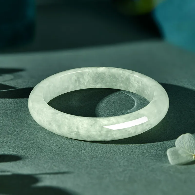 BEIJINGHUANGJIN Bean Type Jadeite Bangles Women's-3