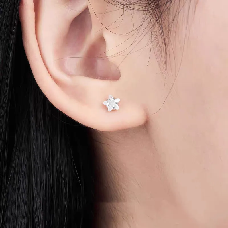 BENNISS Alloy Stud Earrings Unisex-3