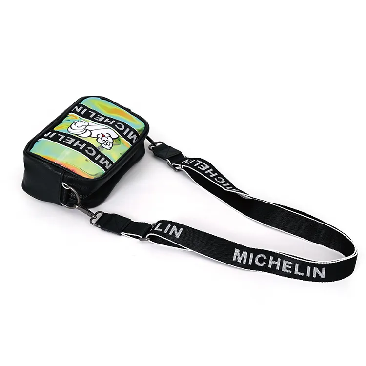 Michelin TPU Shoulder Bag, Crossbody Bag Regular Unisex Iridescent Laser-6