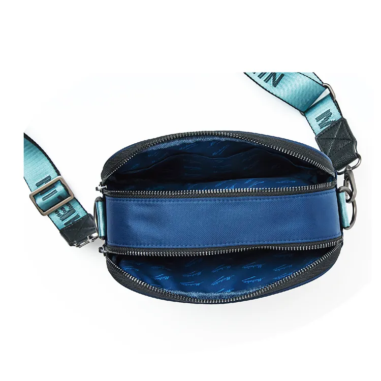 Michelin Composite Cloth Crossbody Bag Unisex Blue-3