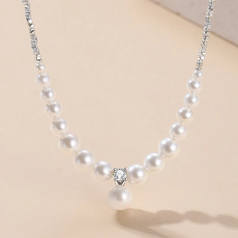 DIHUAJI S925 Silver Necklaces Women's-3