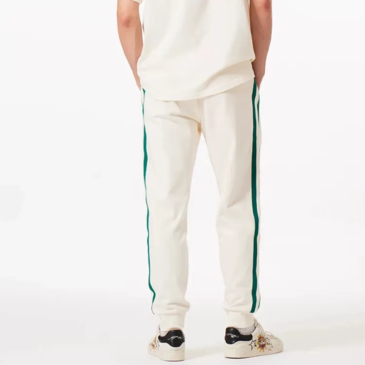 Ed Hardy Casual Pants Men's Ivory White-4