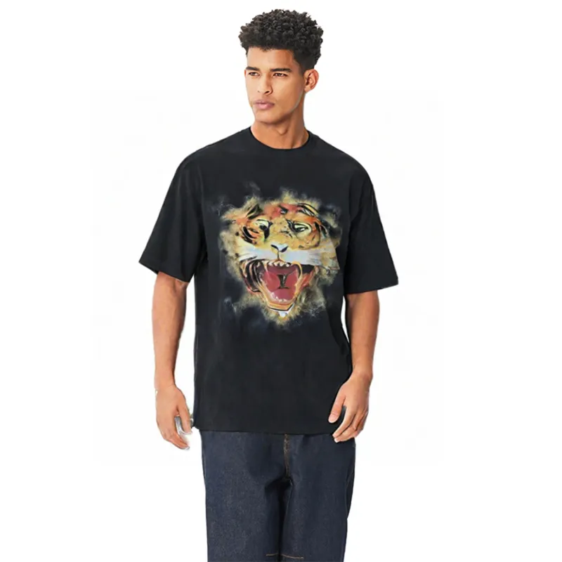 Ed Hardy SS25 T Shirt Men's Black-4