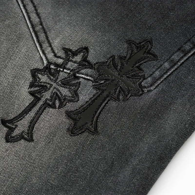 Ed Hardy SS25 Jeans Men's Black-2