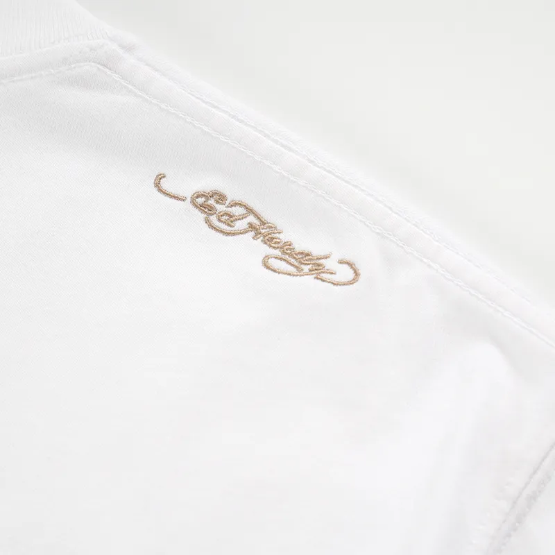 Ed Hardy SS25 T-Shirt Men's White-3