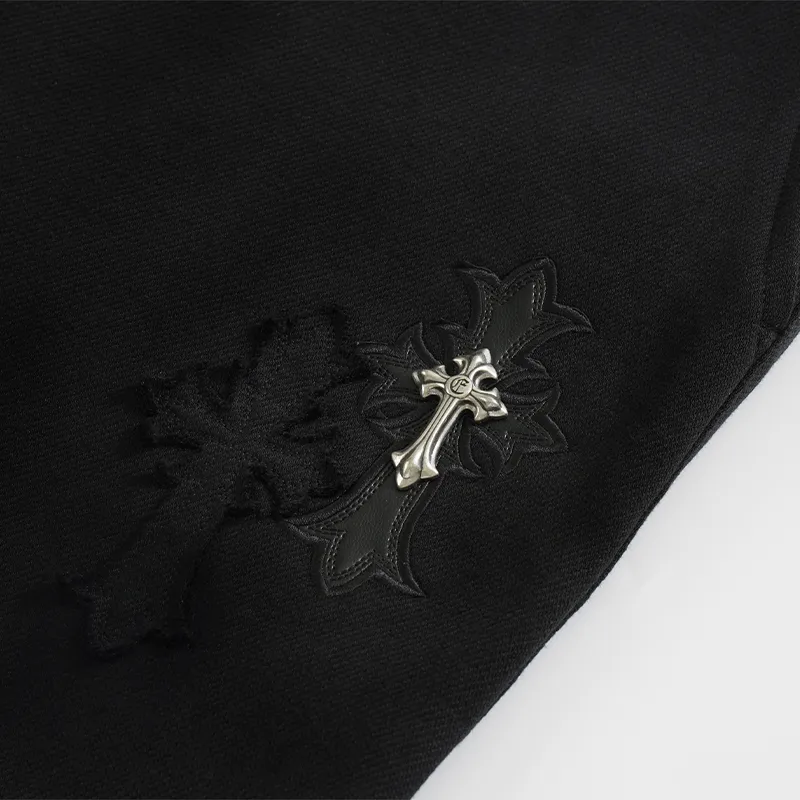 Ed Hardy SS25 Casual Pants Men's Black-2