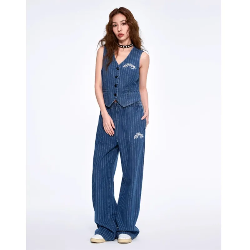 Ed Hardy SS25 Jeans Women's Indigo-3