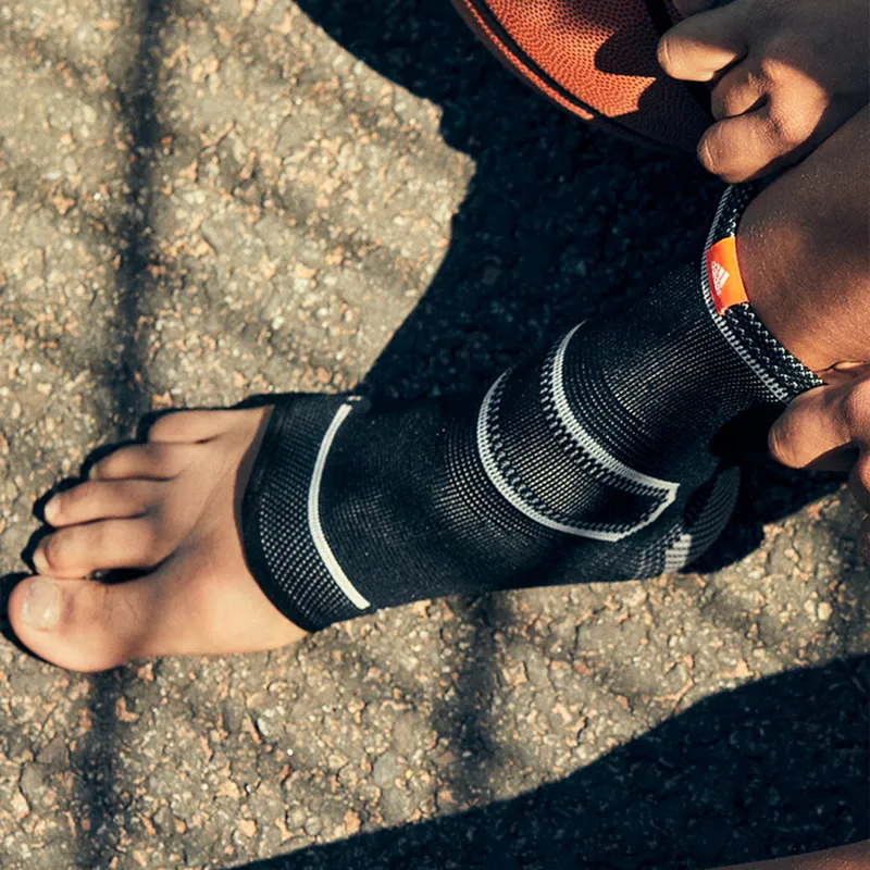 Adidas Ankle Braces Soccer Basketball Running Cycling Skiing Unisex Polyamide Elastane-6
