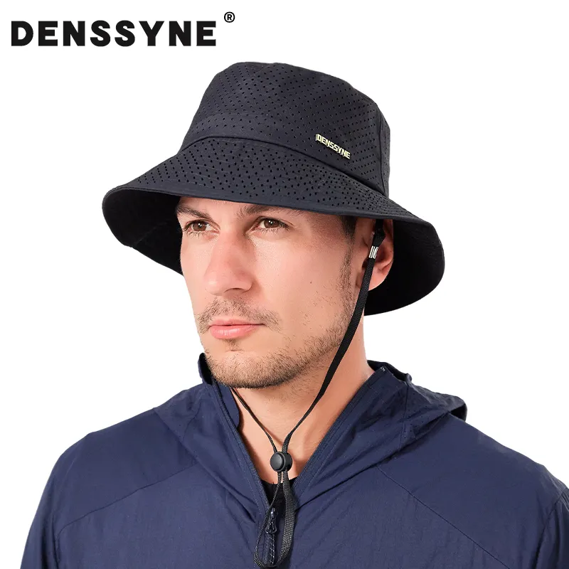 DENSSYNE Polyester Bucket Hats Men's-12