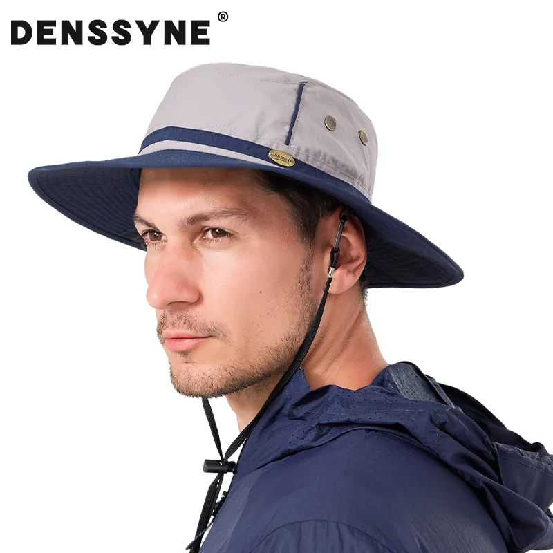 DENSSYNE Polyester Bucket Hats Men's-1
