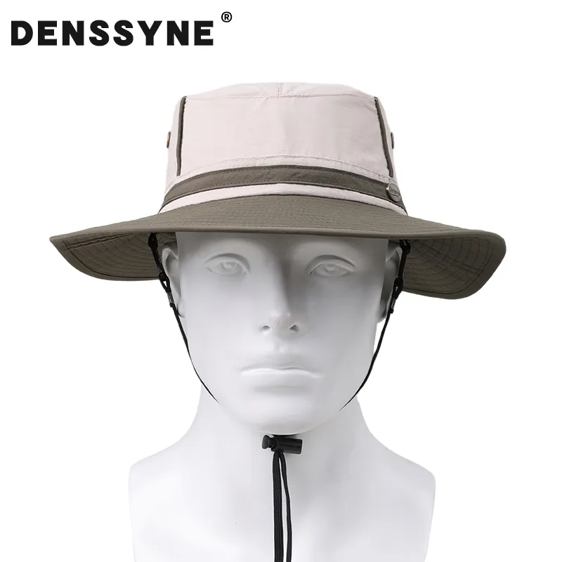 DENSSYNE Polyester Bucket Hats Men's-16