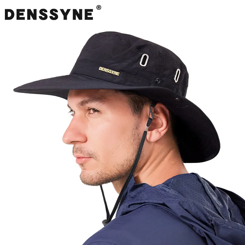 DENSSYNE Polyester Bucket Hats Men's-1