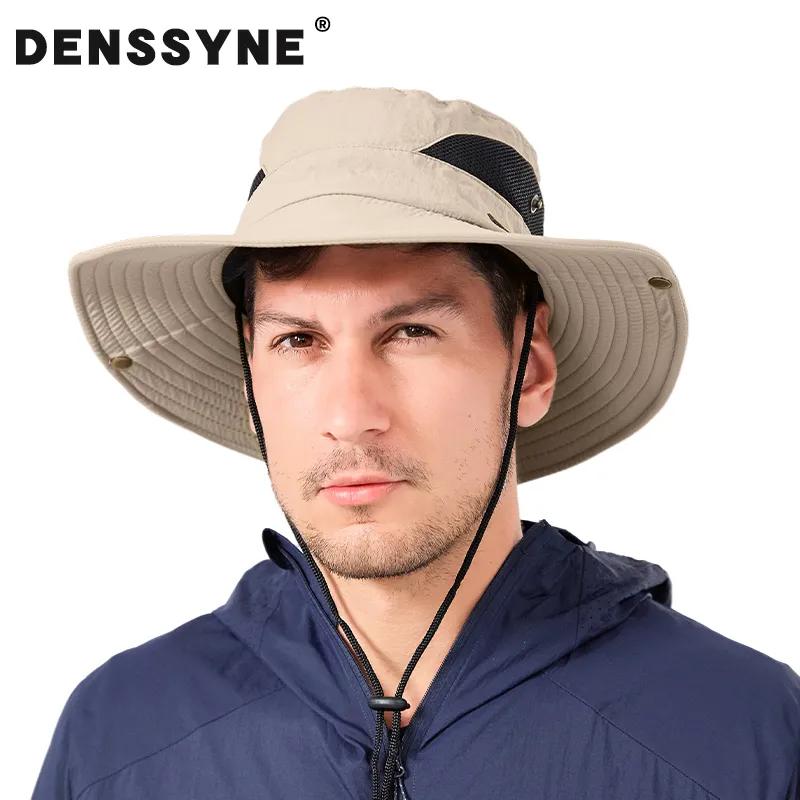 DENSSYNE Polyester Bucket Hats Men's-4