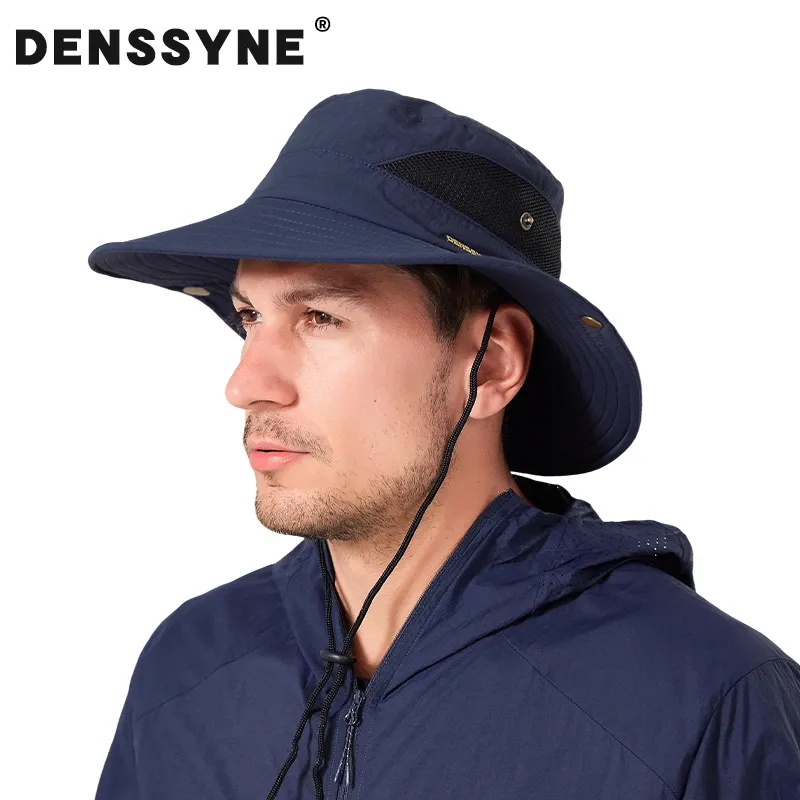 DENSSYNE Polyester Bucket Hats Men's-1