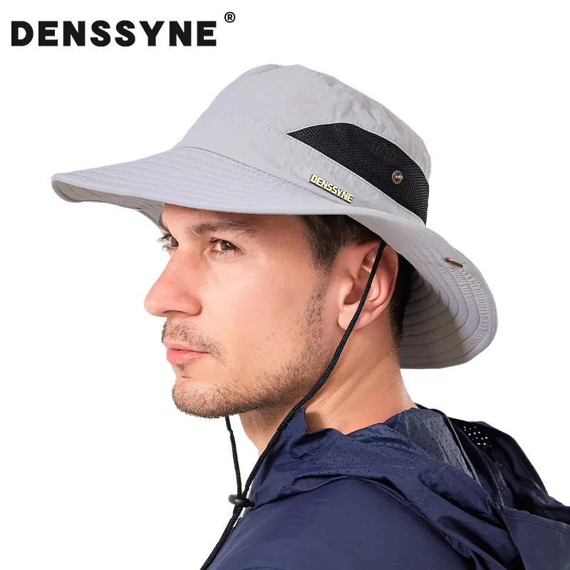 DENSSYNE Polyester Bucket Hats Men's-10