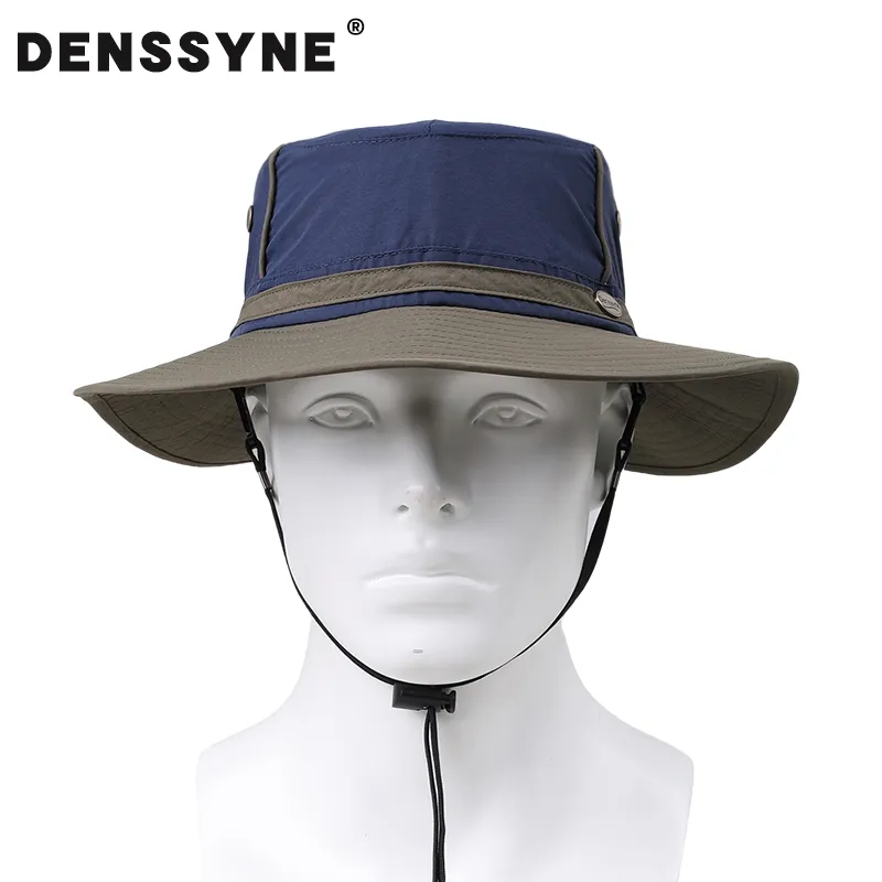 DENSSYNE Polyester Bucket Hats Men's-13
