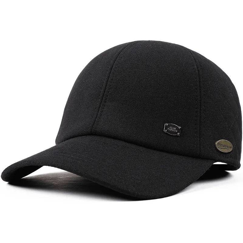 DENSSYNE Woolen Baseball Caps Men's-1