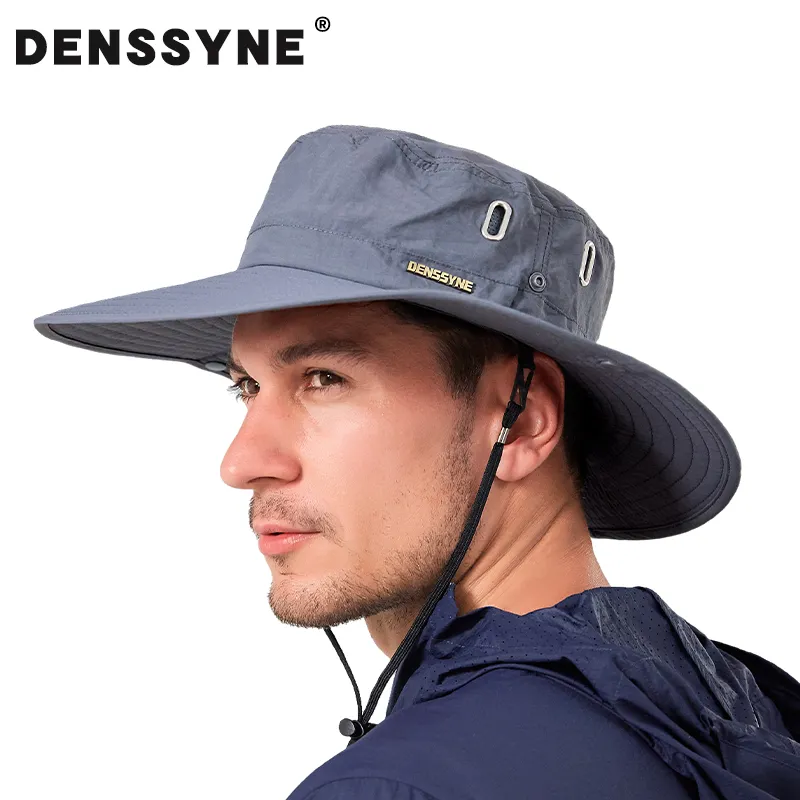 DENSSYNE Polyester Bucket Hats Men's-13