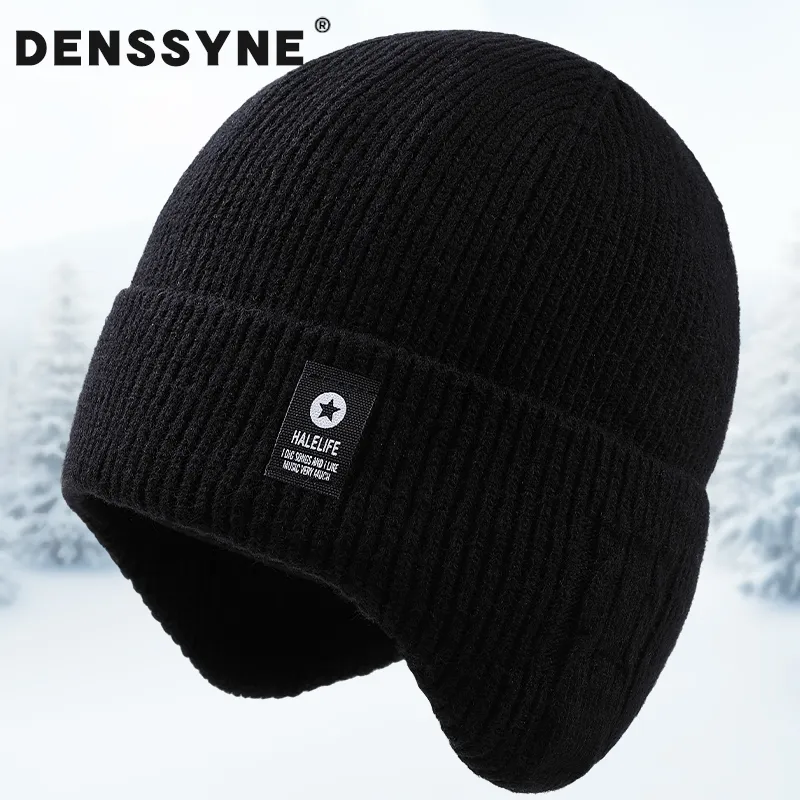 DENSSYNE Wool Cotton Beanies Unisex-1