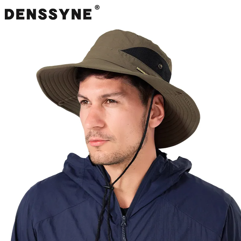 DENSSYNE Polyester Bucket Hats Men's-7