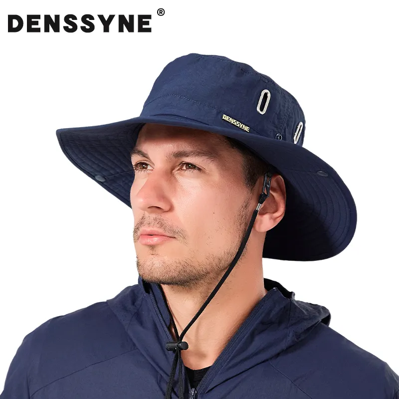 DENSSYNE Polyester Bucket Hats Men's-5