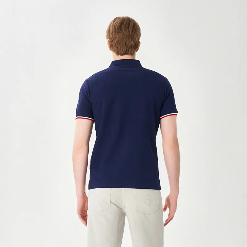 LONDA 1958 Polo Shirt Men's Dark Blue 32 With Shopping Bag Included-4
