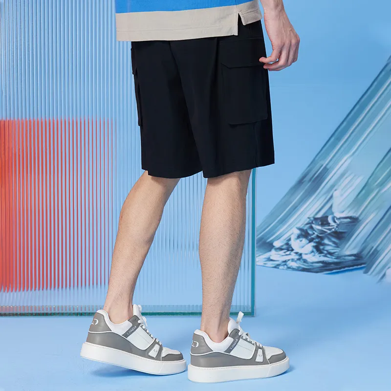 LONDA 1958 Casual Shorts Men's Black 50 Shopping Bag Included-6