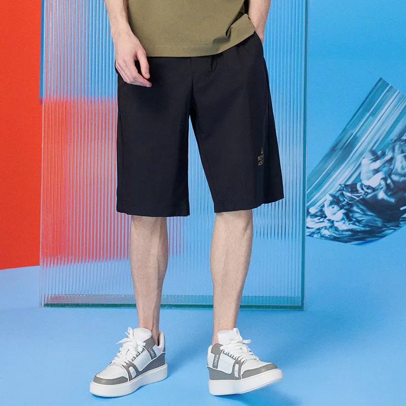 LONDA 1958 Casual Shorts Men's Black 50 Shopping Bag Included-3