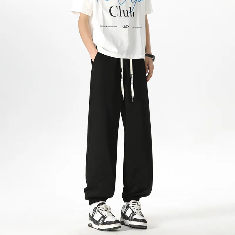 FAKE VINTAGE Knitted Sports Pants Unisex-17