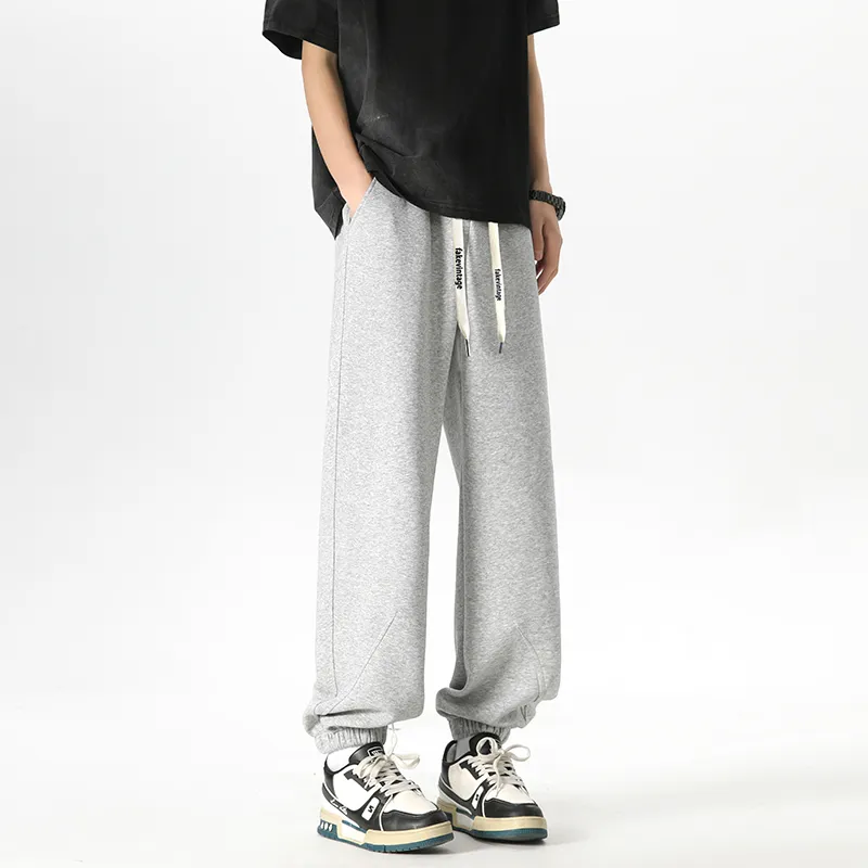 FAKE VINTAGE Knitted Sports Pants Unisex-10