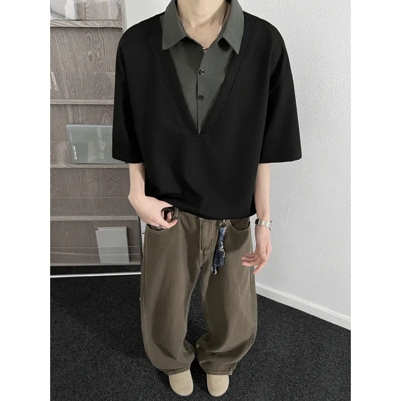 FAKE VINTAGE Polo Shirts Unisex-6