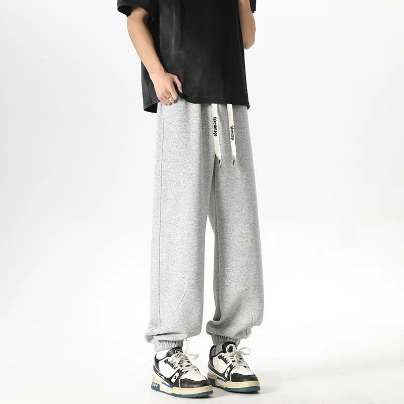 FAKE VINTAGE Knitted Sports Pants Unisex-9