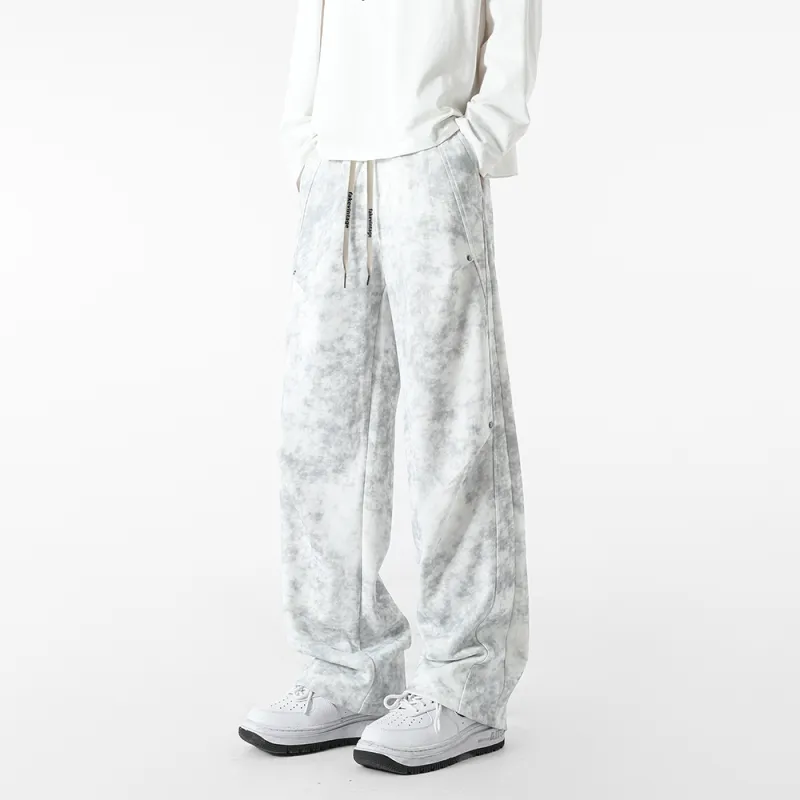 FAKE VINTAGE Knitted Sports Pants Unisex-1