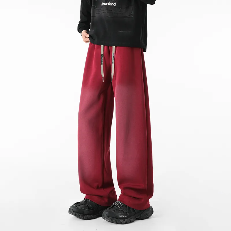FAKE VINTAGE Knitted Sports Pants Unisex-1